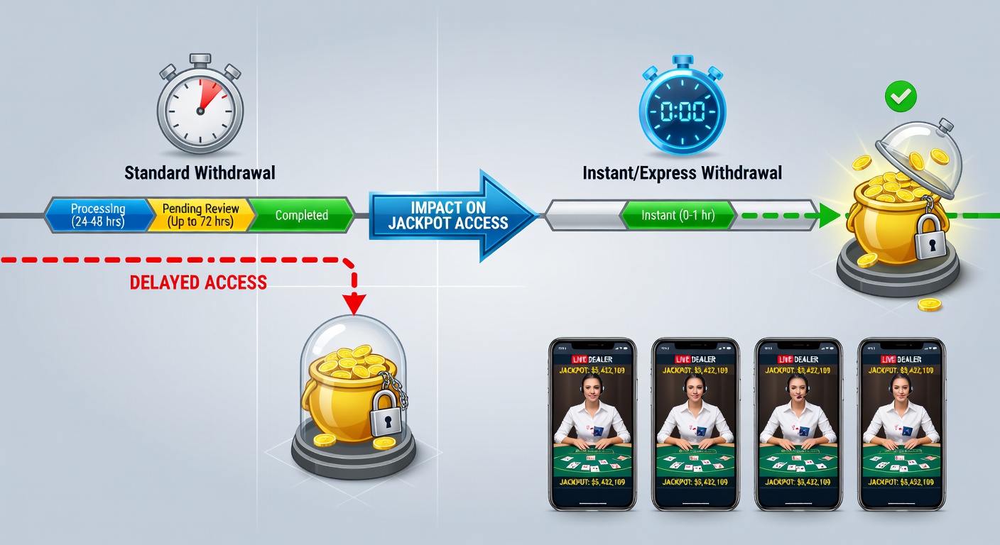 Auszahlungsprozess und Jackpot-Tracking in mobiler Casino-App