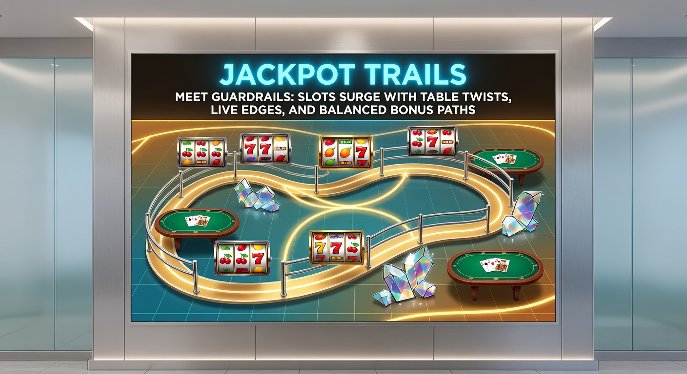 Live-Dealer-Tisch mit Slot-Elementen und ausbalancierten Bonuspfaden in Aktion