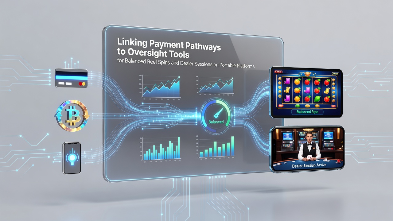 Mobile Plattform mit integrierten Zahlungs- und Überwachungssystemen für Slots und Live-Dealer